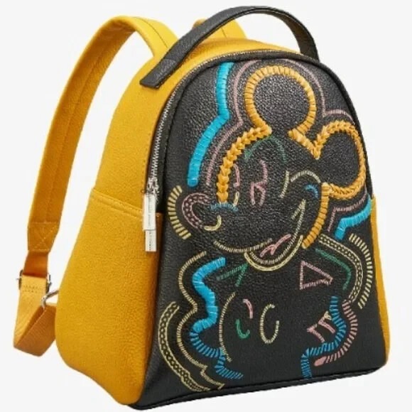 Danielle‎ Nicole Disney Mickey Mouse Retro Whipstitch Backpack Limited Edition